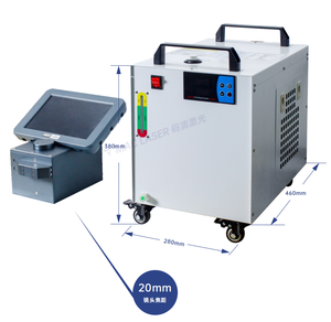 Codeur laser UV volant NASCENCE 12000 mm/s, imprimante laser UV haute vitesse en ligne pour ligne de production, machine de codage industrielle CE - Product Image 4
