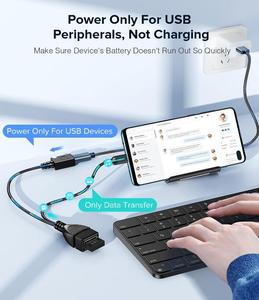 2-in-1 <span class=keywords><strong>Micro</strong></span> <span class=keywords><strong>USB</strong></span> (<span class=keywords><strong>OTG</strong></span> Cáp với điện) Adapter thay thế cho lửa thanh 4K/máy chủ thiết bị/PlayStation cổ điển vv - Product Image 4