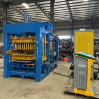 Machine de production de blocs de béton QT8-15 avec système de formage hydraulique