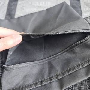 Custom Logo Breathable Hollow Out Tote Reusable Shopping Travel <b>Beach</b> Foldable Custom Mesh <b>Bag</b> - Product Image 6