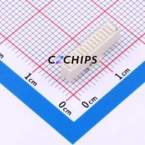 ZX-SH1.0-13PLT Wire-to-Board Pin Header SMD,P=1mm Connector 1x13P 1mm Vertical Mount SH - Product Image 2