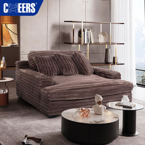 Manwah Ranjang <span class=keywords><strong>Sofa</strong></span> gaya Eropa, tempat tidur <span class=keywords><strong>Sofa</strong></span> kain Premium perabot mewah nyaman ukuran besar untuk ruang tamu - Product Image 3