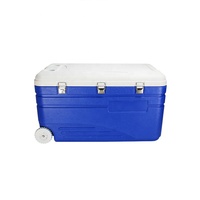 Nouvelle boite à Lunch isotherme pour la pêche et le bateau, glacière de coffre isolé pour conserver la fraîcheur, Durable, avec roue de verrouillage, pour les enfants, Vip