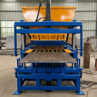 Machine automatique de fabrication de briques en ciment RPT4-10, presse hydraulique pour blocs de terre cuite creux et pleins emboîtables