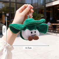 Porte-clés peluche douce personnalisée en forme de piment, 10 cm, pour machine à griffes, modèle végétal