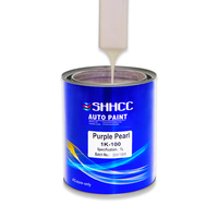 1K Premium Professional Auto Plastique Métal Liquide Revêtement Cristal Violet Perle Acrylique UV Peinture Aérosol Meubles Haute Performance