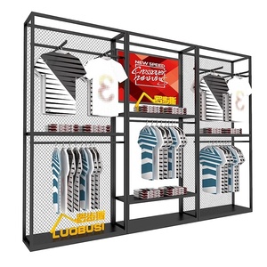 Espositori per <span class=keywords><strong>Abbigliamento</strong></span> <span class=keywords><strong>Sportivo</strong></span> Personalizzabili in Vendita, Rastrelliera Autoportante a Griglia per <span class=keywords><strong>Negozi</strong></span> <span class=keywords><strong>di</strong></span> Articoli Sportivi - Product Image 4