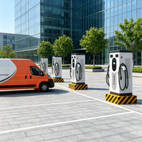 Chargeur rapide DC avancé 240 kW à refroidissement liquide pour stations de recharge ultra-rapides de véhicules électriques