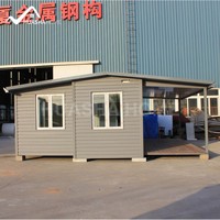 Bungalow préfabriqué en panneaux sandwich portables et faciles à installer, extensible, conteneur habitable, bureaux, hôtels, résistant aux tremblements de terre de niveau 7