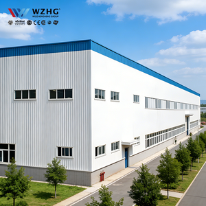 Bâtiments préfabriqués en acier de haute qualité pour entrepôts, halls d'exposition, centres commerciaux, appartements - Durée de vie extérieure de 50 ans - Product Image 1