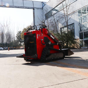 Mini-chargeuse compacte sur chenilles Somate économique, moteur diesel EPA 15,7 kW, capacité de la benne de 0,2 m³, garantie de 2 ans, boîte de vitesses hydraulique - Product Image 6