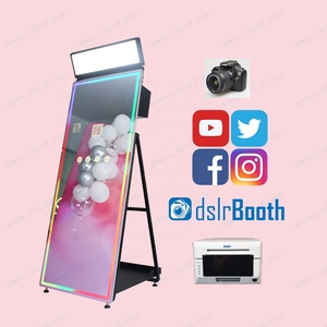 Ổn định tất cả trong một máy tính 72 inch LCD cảm ứng màn hình monitor Selfie kiosk Photo Booth cho Đảng tổ chức sự kiện với điền vào ánh sáng - Product Image 3