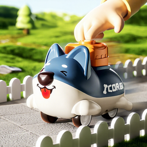 Modèle de chien <span class=keywords><strong>Corgi</strong></span> en métal moulé sous pression, jouet à presser, jouet à l'échelle, cadeau pour enfants, jouets promotionnels - Product Image 2