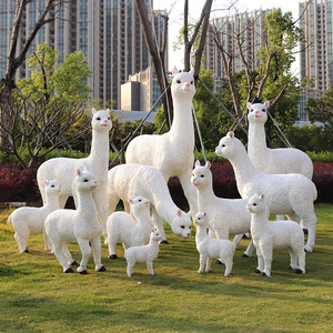 Party Photography Safari animali puntelli a grandezza naturale in fibra di vetro cammello leone in resina giraffa scultura di elefante per <span class=keywords><strong>sfondo</strong></span> - Product Image 2