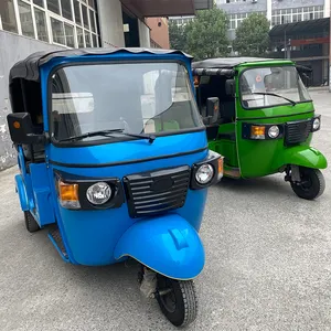 China Trike Motorrad Erwachsene Dreirad Benzin Tuk Tuk Moto Taxi Dreirädriges Passagier Benzin Dreirad