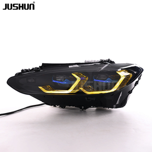 Faros Delanteros Láser Mejorados JUSHUN para <span class=keywords><strong>BMW</strong></span> Serie 4 G22 G82 G80 425 430 <span class=keywords><strong>M4</strong></span> 2021-2023, <span class=keywords><strong>Precio</strong></span> de Fábrica al por Mayor - Product Image 2
