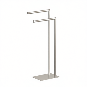 Soporte para toallas Poseidon, cromado, 18 cm de ancho, 36,5 cm de alto, 77,2 cm de largo, 79 cm - Product Image 3