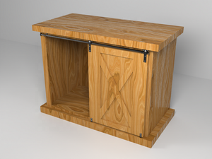 Mini porte coulissante, pièces, <span class=keywords><strong>Kit</strong></span> quincaillerie pour penderie, porte d'armoire en bois - Product Image 6