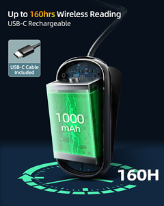 Thiết Kế Mới Cao Cấp Mini Cuốn Sách Đọc Sách Ánh Sáng 16 Đèn LED Có Thể Sạc Lại Mắt Chăm Sóc <span class=keywords><strong>Clip</strong></span> Trên Cuốn Sách Đọc Sách Ánh Sáng Với Bộ Đếm Thời Gian - Product Image 4