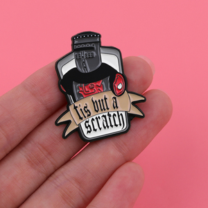 Pin de Esmalte de Guerrero, Broche de Película de Comedia, Pines para Solapa, Insignia para Mochila, Accesorios de Ropa, Joyería de Moda, Regalos para Amigos - Product Image 2