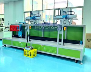 2 màu Nhựa thùng Màn hình máy in cho nước giải khát HDPE bia thùng máy imprimante srigraphie automatique - Product Image 4