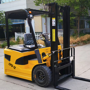 Carretilla elevadora 1,2 Ton 3 Ruedas Carretilla elevadora eléctrica Tres puntos Carretilla elevadora eléctrica - Product Image 6