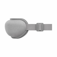 Masque de massage oculaire OEM Airbag avec thérapie thermique, 5 modes de massage, musique et bruit blanc intégrés, design pliable
