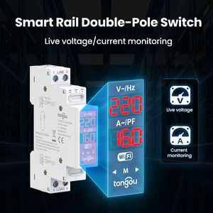 Interruptor Automático Inteligente Wi-Fi de Doble Polo TONGOU TOVMT L-L/N 16A 2 Polos para Aplicación Doméstica Tuya Smart Life - Product Image 4