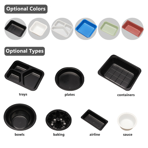 Nhà cung cấp khay nhựa <span class=keywords><strong>CPET</strong></span> Trung Quốc, có thể dùng được trong lò vi sóng, bao bì đồ ăn sẵn, hộp đựng thức ăn <span class=keywords><strong>CPET</strong></span> - Product Image 3