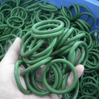 Fabricant de moules en silicone pour joints toriques, spécialisé dans le moulage de caoutchouc silicone liquide, offrant des services de découpe et de traitement du caoutchouc, vert