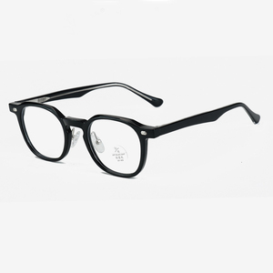 Gafas de Sol Redondas de Acetato y TR90 Retro Clásicas de Alta Calidad de Moda 9191 para Hombre y Mujer, Monturas Ópticas Anti-Luz Azul 2025 - Product Image 3
