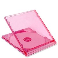 Fabrication en gros de boîtes de rangement pour CD de forme rectangulaire de 10,4 mm avec plateau noir