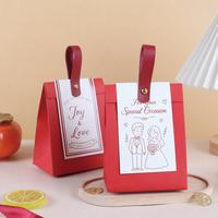 Boîte cadeau en papier pour bonbons faits main en gros, personnalisable avec logo imprimé, pour mariage/fêtes/Noël/Halloween
