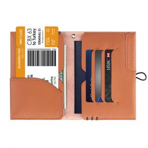 Personalised Pu Leather Cover Luxury Travel <b>Wallet</b> Passport <b>Holder</b> - Product Image 3