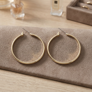 Wholesale 14K 18K 24K Gold <b>Filled</b> Hoop Earrings Custom Hoop Earrings Fashion Earrings for Women - Product Image 3