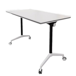 Mesa de Entrenamiento Plegable Huayi Furniture 1915, Madera Sólida con Borde de PVC, Combinable, para Oficina o Conferencias - Product Image 5