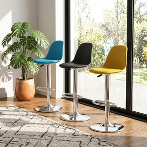 Sillas Altas Ajustables para Bar, Sillas Modernas Minimalistas para Recepción/Caja, Sillas <span class=keywords><strong>de</strong></span> Bar con Respaldo, Sillas Altas para Barra - Product Image 6