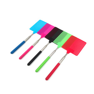 Raquette à mouches créative extensible en plastique, raquette anti-moustiques d'été, raquette à mouches domestique, disponible aux stands de rue. - Product Image 5