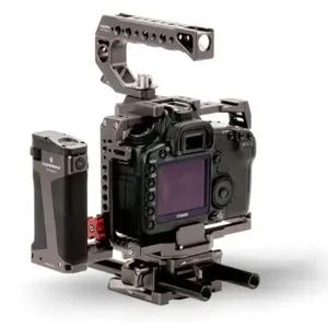 Jaula inclinable Tilta Canon 5D/7D Series Kit C minimiza el desgaste y admite accesorios con mango superior de liberación rápida
