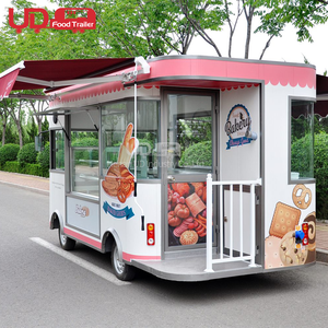 Chariot électrique pliable pour faire des glaces, chariot à café, chariot pour aliments, bâtonnets de gaufre, Cookies, pour le café, portable, à vendre, - Product Image 1