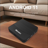 TV Box Inteligente con 2GB de RAM, 16GB de ROM, Quad Core, 4K, Android 11, Control Remoto por Voz, WiFi 5.0 y 2.4/5GHz