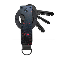 Étui compact en aluminium anti-perte pour clés, porte-clés de voiture personnalisé tendance avec logo pour Apple AirTag, cadeau promotionnel