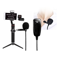 Microphone cravate sans fil professionnel pour studio, jeux, iPhone, Type-C, PC, diffusion en direct, streaming et téléphone portable