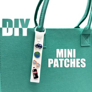 Mini Patch Brodé DIY en Tissu Motif Écusson Coréen, Accessoire Décoratif Tendance pour Sac, Étiquette de Nom, Sangle, avec Dos Adhésif Thermocollant - Product Image 2