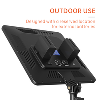 DENGWEI 2700K-8500K 45W 120 LED Panneau Lumineux Portable pour Photographie et Vidéo