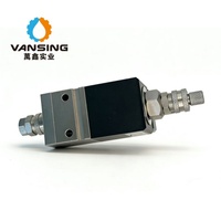 Válvula Solenoide de Control de Pegamento VALCO MELTON MODEL900 para Línea de Cartón Corrugado, 12V/24V DC, Anulación Manual, 8kg, 1 Año de Garantía