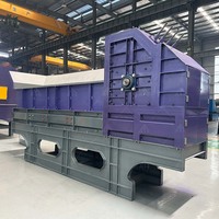 Machine à ouvrir les sacs à ordures municipales entièrement automatique, machine à déchirer les sacs en plastique horizontaux