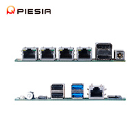 Placa Base Industrial Intel Alder Lake N100 N300 N95 CPU con 4 Puertos LAN 2.5G POE Nano Itx con Puerto 6com y Puerto MINI PCIE
