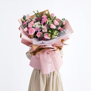 Bouquet de fournitures de <span class=keywords><strong>fleuriste</strong></span>, surface Matte, emballage double face, papier d'emballage cadeau, fournitures de <span class=keywords><strong>fleuriste</strong></span> - Product Image 5