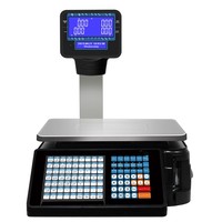 Label Printing Balance Cash Register Scale Label Printer Scale